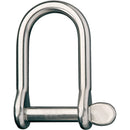 Ronstan Wide Dee Shackle - 1/4"Pin - 1-17/32"L x 1-7/32"W [RF1853]-Angler's World