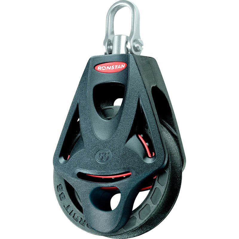 Ronstan Series 55 Ball Bearing Orbit Block - Single - Becket - Swivel Head [RF55110]-Angler's World