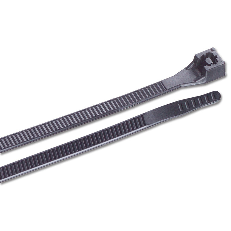 Ancor 6" UV Black Standard Cable Zip Ties - 100 Pack [199249]-Angler's World