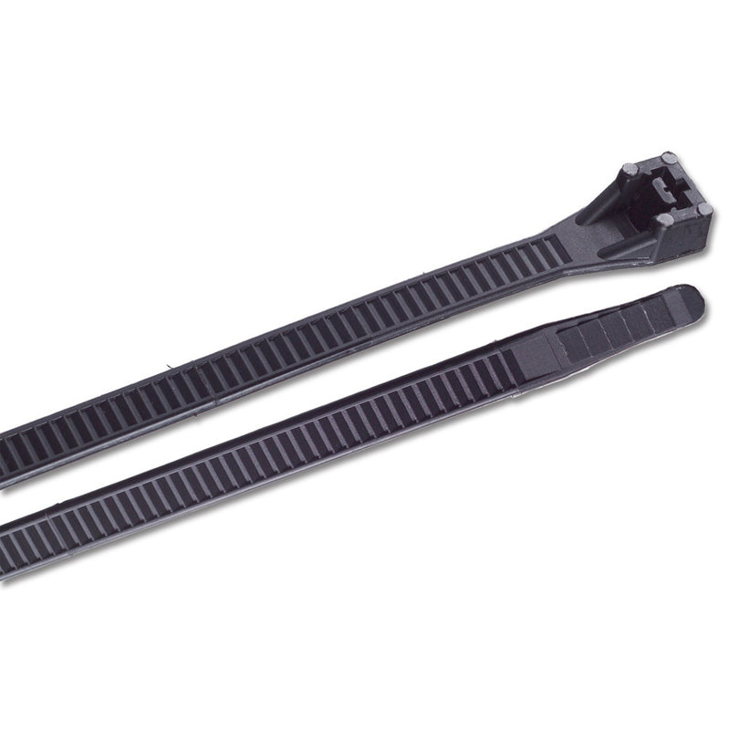 Ancor 17" UV Black Heavy Duty Cable Zip Ties - 10 pack [199217]-Angler's World