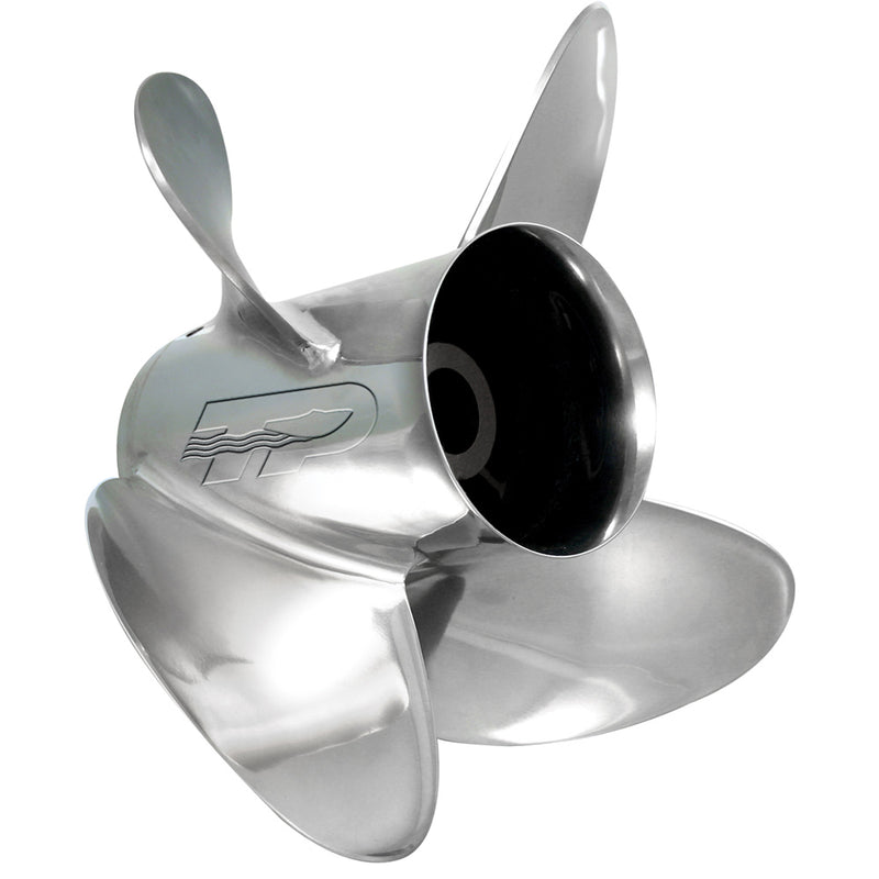 Turning Point Express Mach4 - Right Hand - Stainless Steel Propeller - EX1/EX2-1315-4 - 4-Blade - 13.5" x 15 Pitch [31431530]-Angler's World