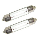 Perko Double Ended Festoon Bulbs - 12V, 10W, .74A - Pair [0070DP0CLR]-Angler's World