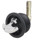 Perko Flush Mount Latch - Straight Cam Bar - 2.5" Hole - Black [1092DP3BLK]-Angler's World