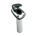 Perko Fishing Rod Holder - 65 Angled Flush Mount - Chrome Plated Zinc [1205DP0CHR]-Angler's World