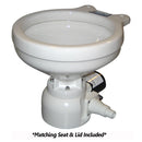 Raritan Sea Era Toilet - Marine Size - Remote Intake Pump - Straight 90 Discharge - Smart Toilet Control - 12v [162MR012]-Angler's World