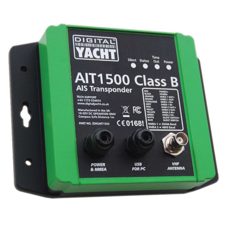 Digital Yacht AIT1500 Class B AIS Transponder w/Built-In GPS [ZDIGAIT1500]-Angler's World