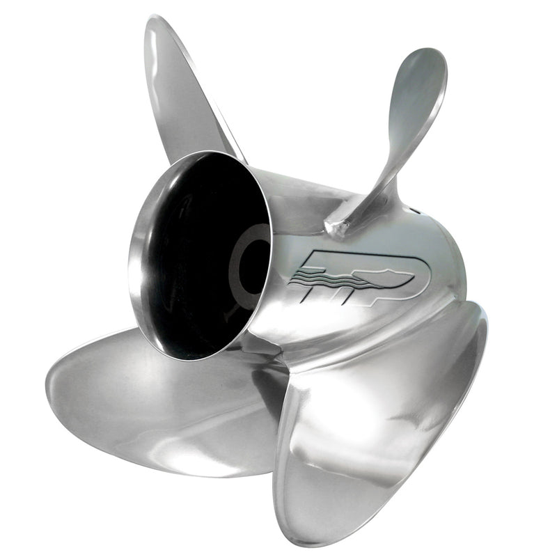 Turning Point Express Mach4 - Left Hand - Stainless Steel Propeller - EX-1417-4L - 4-Blade - 14.5" x 17 Pitch [31501741]-Angler's World