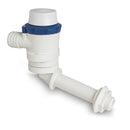 Shurflo by Pentair PIRANHA Angled Port Aerator 800 Livewell Pump - 12 VDC, 800 GPH [357-114-10]-Angler's World