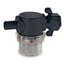 Shurflo by Pentair Swivel Nut Strainer - 1/2" Barb Inlet - Clear Bowl [255-325]-Angler's World