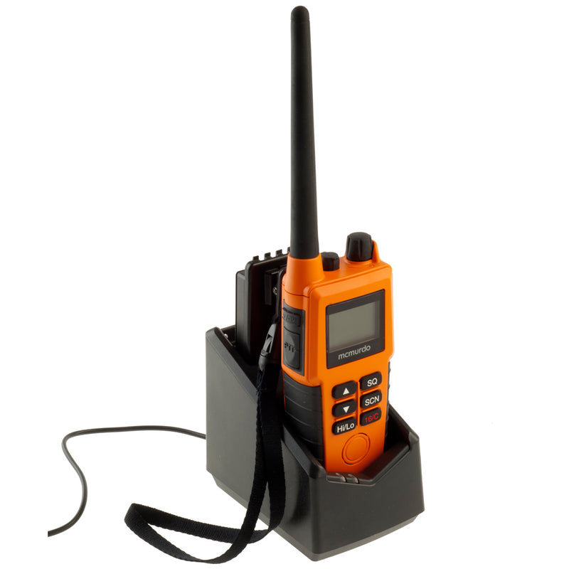 McMurdo R5 GMDSS VHF Handheld Radio - Pack A - Full Feature Option [20-001-01A]-Angler's World