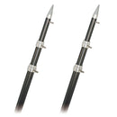 Rupp Top Gun Outrigger Poles - Telescopic - Carbon Fiber - 18' [A0-1800-CFT]-Angler's World