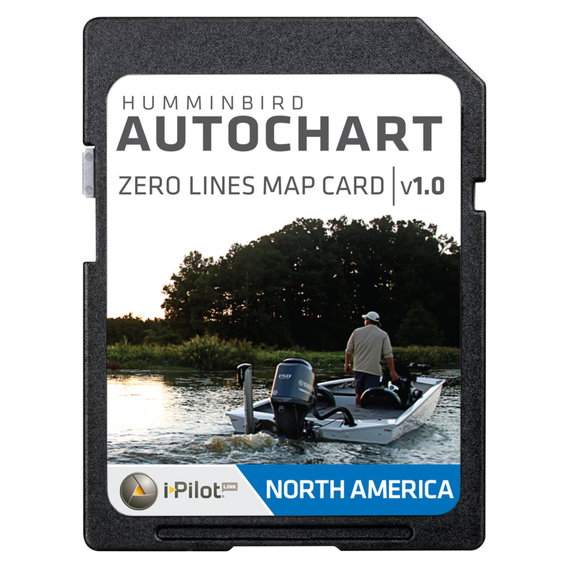 Humminbird AutoChart Zero Lines Map Card [600033-1]-Angler's World