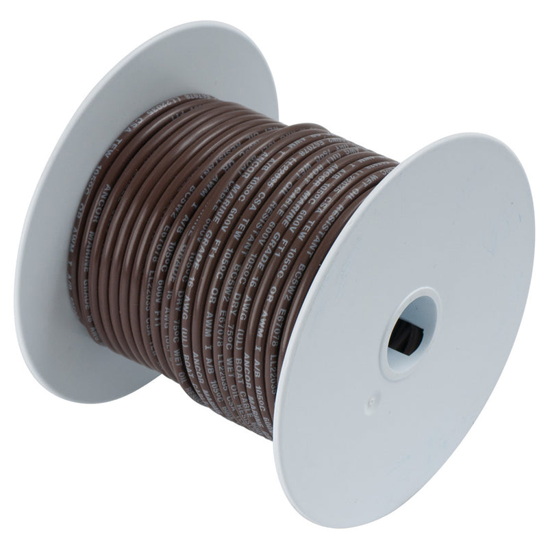Ancor Brown 14AWG Tinned Copper Wire - 100' [104210]-Angler's World