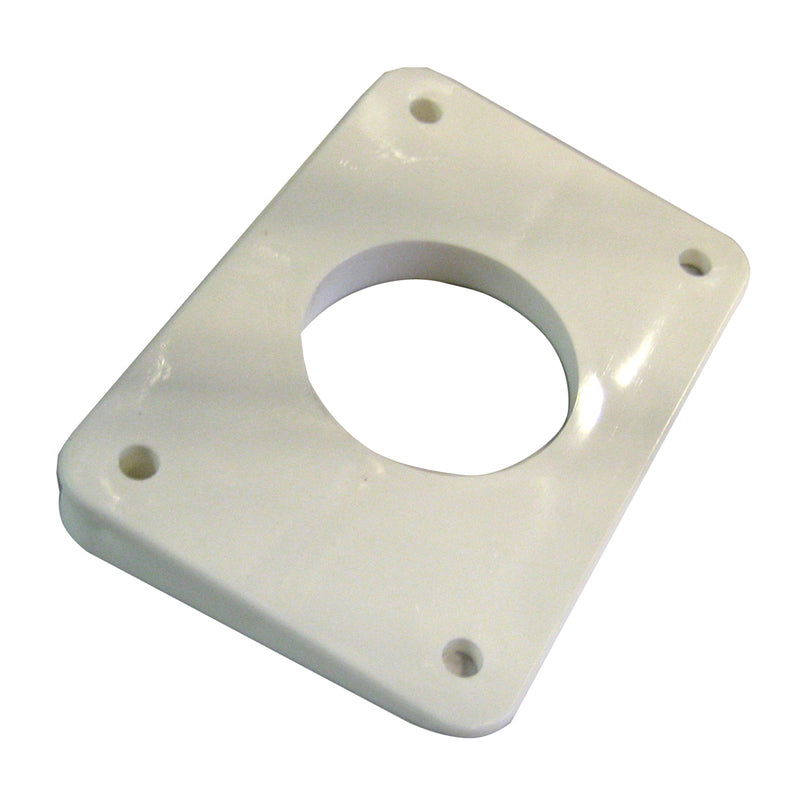 Rupp 10 Degree Top Gun Mounting Wedge White - Sold Individually [17-1510-50W]-Angler's World