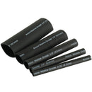 Ancor Adhesive Lined Heat Shrink Tubing Kit - 8-Pack, 3", 20 to 2/0 AWG, Black [301503]-Angler's World
