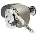 Maxwell HRC 10-8 Rope Chain Horizontal Windlass 5/16" Chain, 5/8" Rope 12V, with Capstan [HRC10812V]-Angler's World