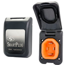 SmartPlug 50 AMP Male Non-Metallic Inlet Cover - Black [BM50PB]-Angler's World