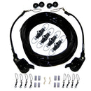 Rupp Double Rigging Kit w/Lok-Ups & Nok-Outs - 260' Black Mono [CA-0175-MO]-Angler's World