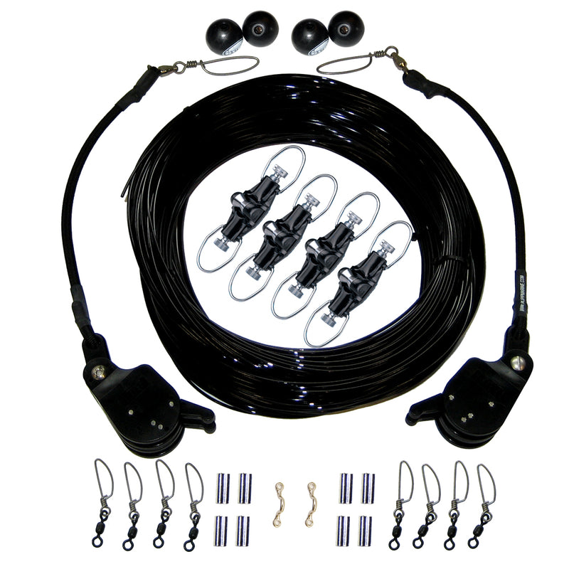 Rupp Double Rigging Kit w/Lok-Ups & Nok-Outs - 260' Black Mono [CA-0175-MO]-Angler's World