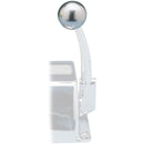 Rupp Control Knob Silver For Morse Controls (3/8-24 Thread) [03-1226-23S]-Angler's World