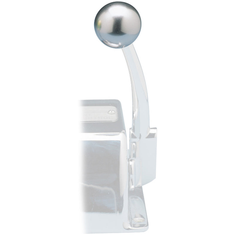 Rupp Control Knob Silver For Morse Controls (3/8-24 Thread) [03-1226-23S]-Angler's World