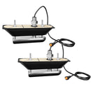Garmin GT30-THP SS Thru-Hull Pair DownVu/SideVu Scanning Transducer w/Temp f/Hull Deadrises 5-25 [010-01961-11]-Angler's World
