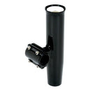Lee's Clamp-On Rod Holder - Black Aluminum - Horizontal Mount - Fits 1.050" O.D. Pipe [RA5201BK]-Angler's World