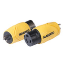 Marinco Straight Adapter - 15A Male Straight Blade to 50A 125/250V Female Locking [S15-504]-Angler's World