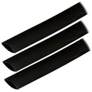 Ancor Adhesive Lined Heat Shrink Tubing (ALT) - 3/4" x 3" - 3-Pack - Black [306103]-Angler's World