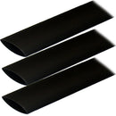 Ancor Adhesive Lined Heat Shrink Tubing (ALT) - 1" x 3" - 3-Pack - Black [307103]-Angler's World