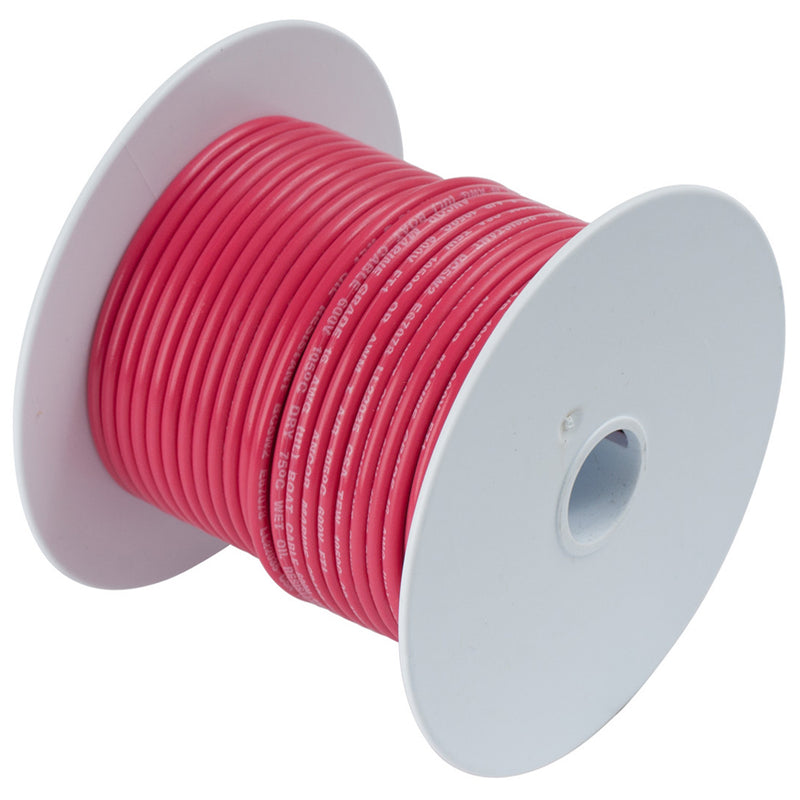 Ancor Red 18 AWG Tinned Copper Wire - 35' [180803]-Angler's World
