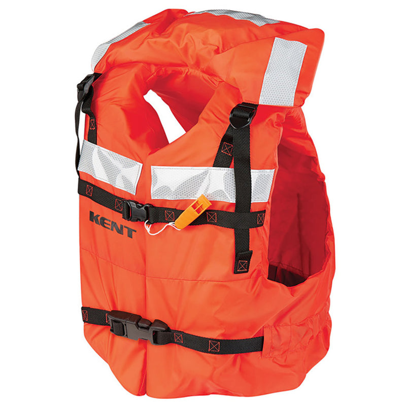 Kent Type 1 Commercial Adult Life Jacket - Vest Style - Universal [100400-200-004-16]-Angler's World