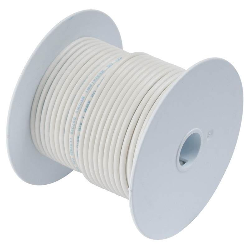 Ancor White 16 AWG Tinned Copper Wire - 25' [182903]-Angler's World