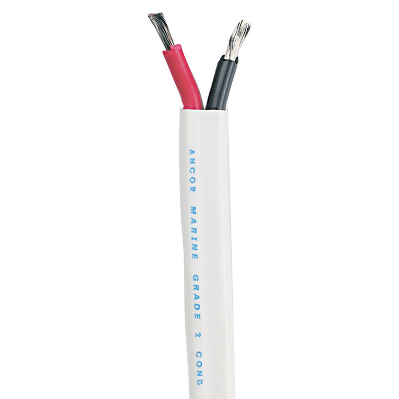Ancor Standard Duplex Cable - Flat 12/2 AWG - 2 x 3mm Red/Black - 500' [121350]-Angler's World