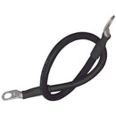 Ancor Battery Cable Assembly, 2 AWG (34mm) Wire, 5/16" (7.93mm) Stud, Black - 18" (45.7cm) [189140]-Angler's World