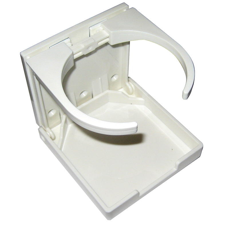 Whitecap Folding Drink Holder - White Nylon [S-5086P]-Angler's World