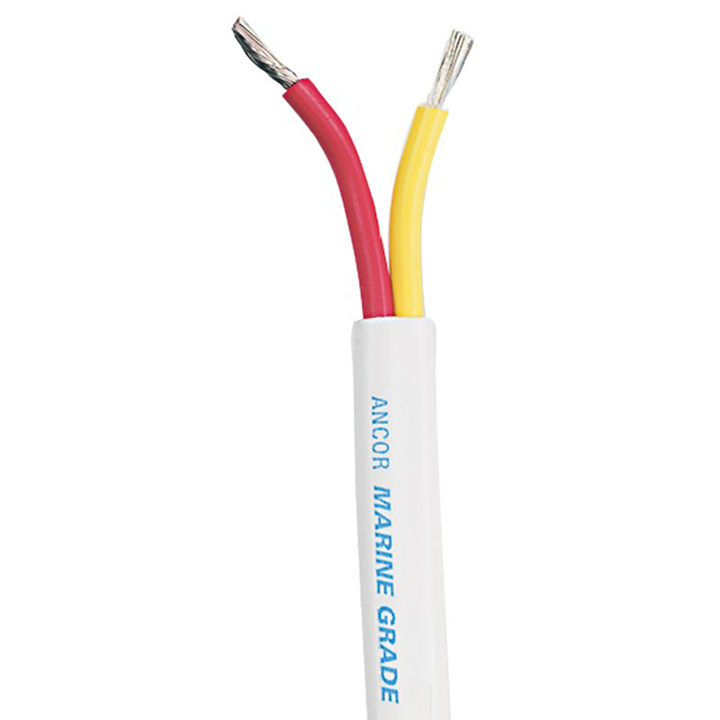 Ancor Safety Duplex Cable - 18/2 AWG - Red/Yellow - Flat - 250' [124925]-Angler's World
