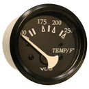VDO Cockpit Marine 52mm (2-1/16") 250 F Water Temperature Gauge - Black Dial/Bezel [310-11801]-Angler's World