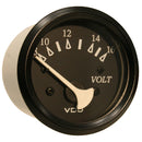 VDO Cockpit Marine 52mm (2-1/16") Voltmeter- Black Dial/Bezel [332-11805]-Angler's World