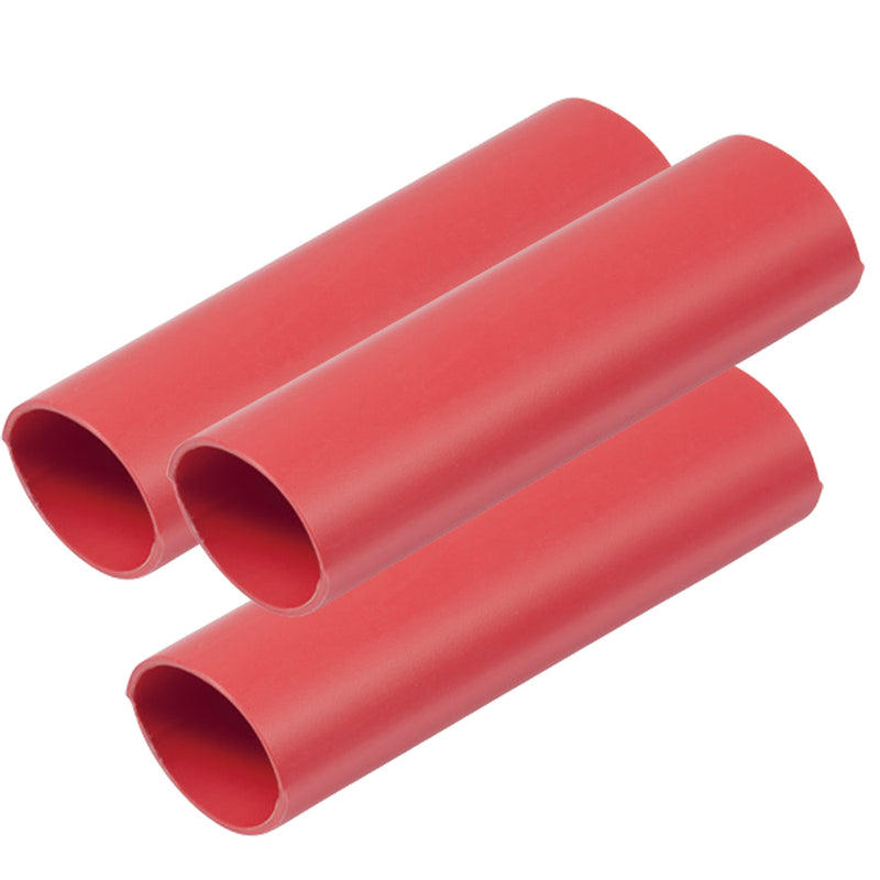 Ancor Heavy Wall Heat Shrink Tubing - 3/4" x 3" - 3-Pack - Red [326603]-Angler's World