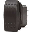Blue Sea 7935 Contura II Switch DPST Black - OFF-(ON) [7935]-Angler's World