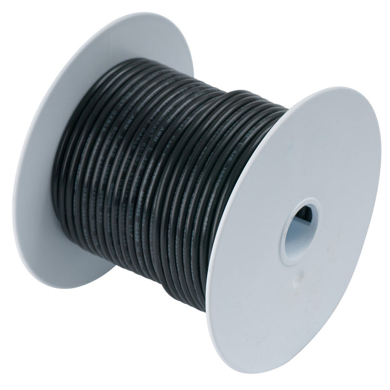 Ancor Black 8 AWG Tinned Copper Wire - 50' [111005]-Angler's World