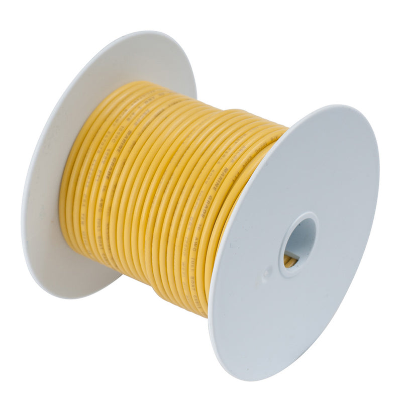 Ancor Yellow 8 AWG Tinned Copper Wire - 50' [111905]-Angler's World