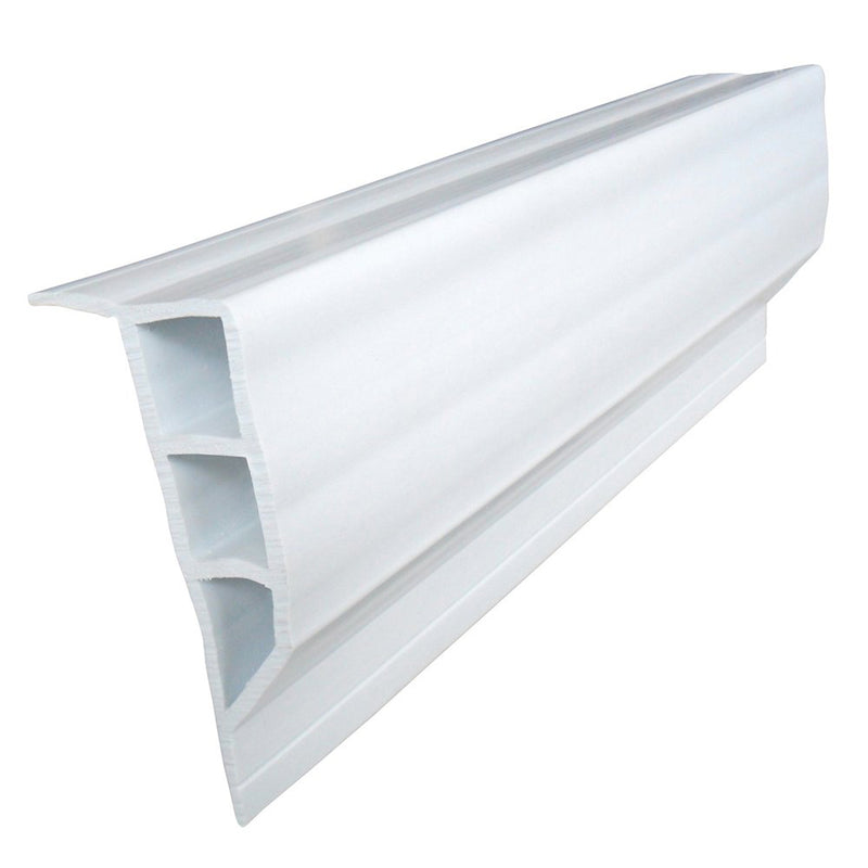 Dock Edge Standard PVC Full Face Profile - 16' Roll - White [1160-F]-Angler's World