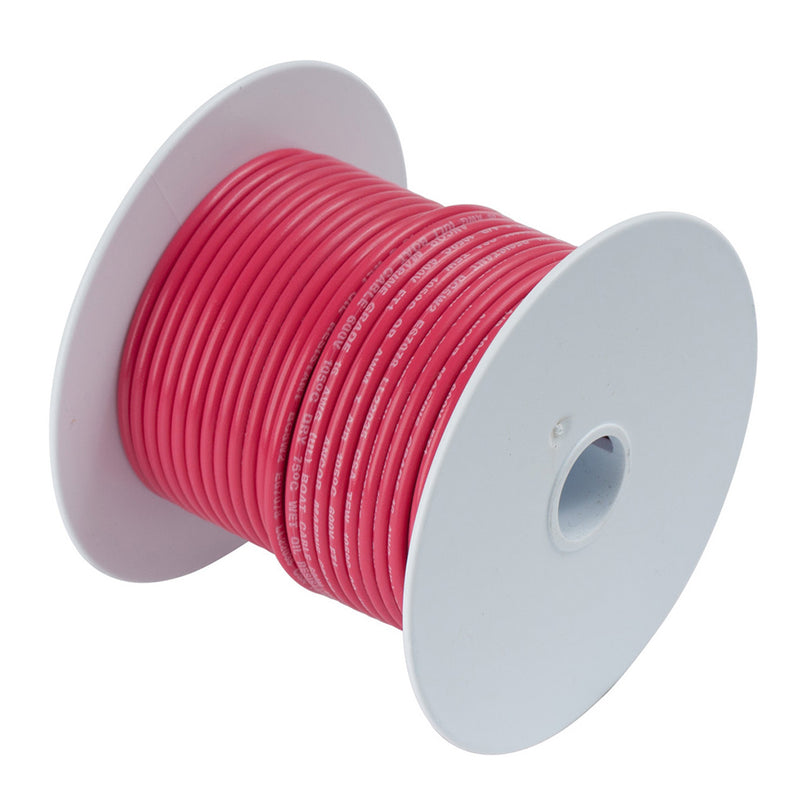 Ancor Red 4 AWG Tinned Copper Battery Cable - 50' [113505]-Angler's World