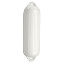 Polyform NF-4 Heavy Duty Twin Eye Fender 6.4" X 21.6" - White [NF-4 WHITE]-Angler's World