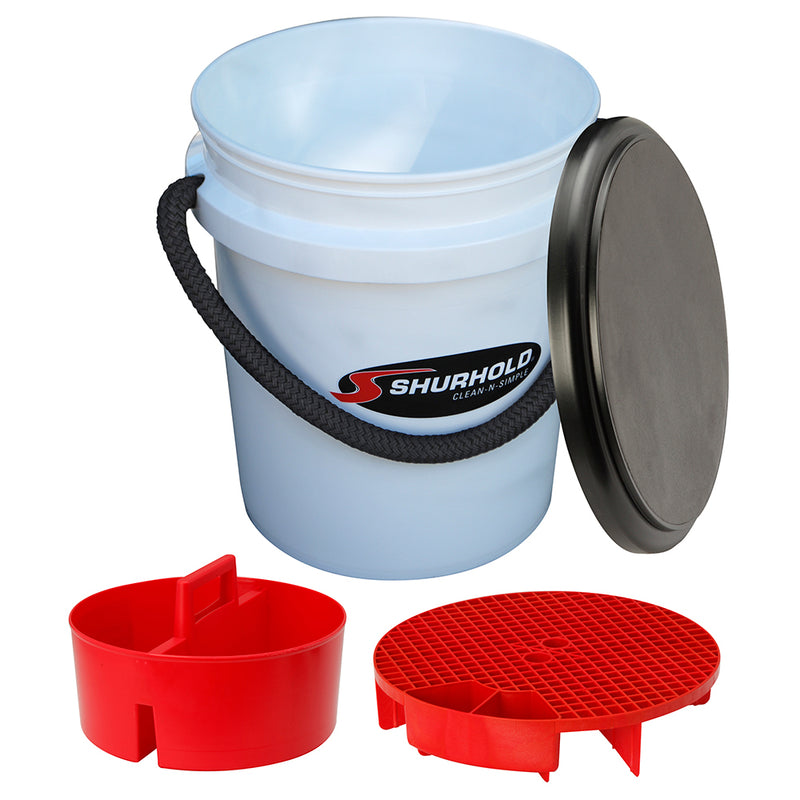 Shurhold One Bucket Kit - 5 Gallon - White [2461]-Angler's World