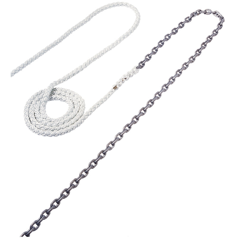 Maxwell Anchor Rode - 15-1/4" Chain to 150-1/2" Nylon Brait [RODE38]-Angler's World