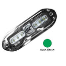 Shadow-Caster SCM-6 LED Underwater Light w/20' Cable - 316 SS Housing - Aqua Green [SCM-6-AG-20]-Angler's World