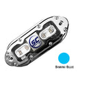 Shadow-Caster SCM-4 LED Underwater Light w/20' Cable - 316 SS Housing - Bimini Blue [SCM-4-BB-20]-Angler's World